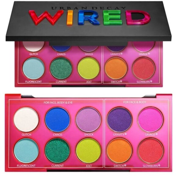 URBAN DECAY Wired eyeshadow palette + Vice lip chemistry lasting glassy tint - Picture 2 of 3